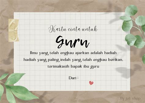 CONTOH KARTU UCAPAN UNTUK GURU analisis ringkas garansi uang kembali rileks sambil ngemil popcorn supaya napas terkontrol gembira airdrop cair raih poin image 4