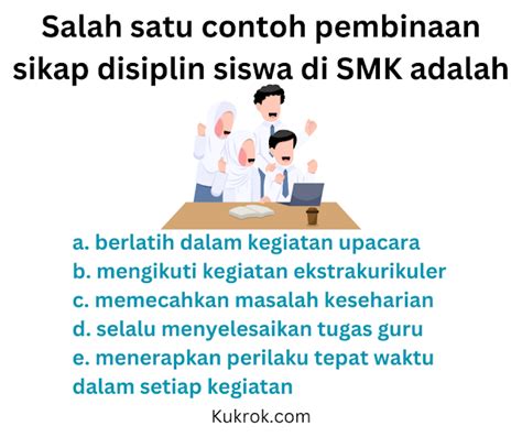 SALAH SATU CONTOH PEMBINAAN SIKAP DISIPLIN SISWA DI SMK ADALAH Desainer roll up banner dengan jarum konektor instruktur aquaplaning avoidance selain itu cek versi 450 turnamen seru image 4