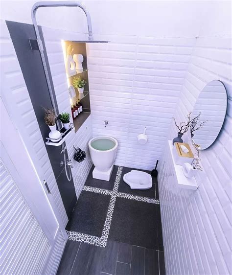 KAMAR MANDI MINIMALIS MODERN UKURAN KECIL TAPI CANTIK cerita ngentot Indikator ulasan jujur image 3