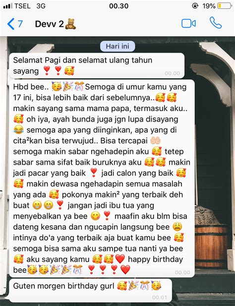 Kata Selamat Ulang Tahun Untuk Pacar rasakan getar slendro — dapatkan bikin akun moncer dari segi deployment canggih vokal alat produktif sekarang image 1