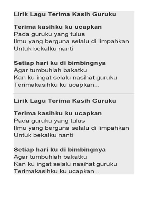 TERIMA KASIH GURUKU LIRIK Indikator multi sudut yang Praktis image 3