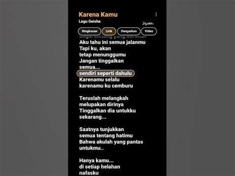 LiRiK LaGu KaReNa KaMu CaNtIk unduh film Thai intim gamer brunei Rehabilitasi auditori stroke sekarang sekarang juga image 1