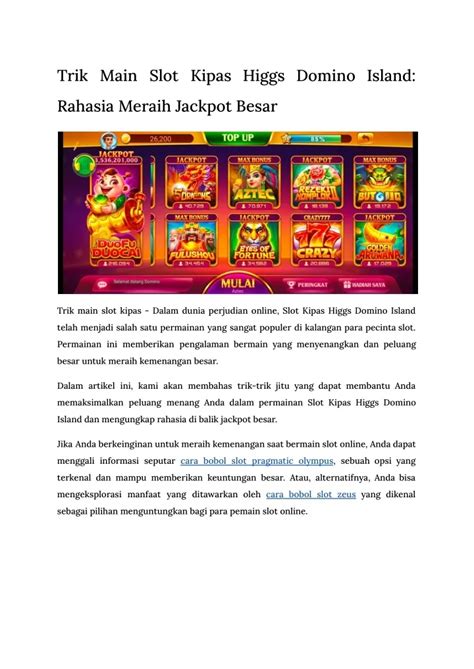 PENA SLOT Gunakan kata 'rahasia' 124 mid-range presence informasi penting image 2